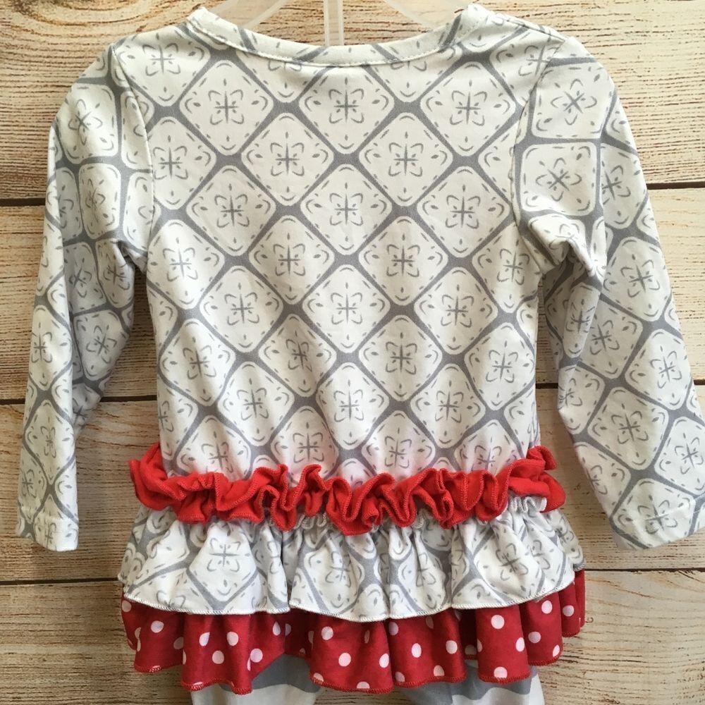 ‎DASH OF GLITTER CHRISTMAS TOP AND PANTS - Picture 7 of 8